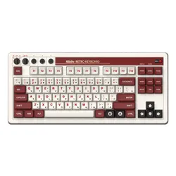 Klawiatura mechaniczna 8BitDo Mechanical Keyboard Fami Edition Kailh Box Brown V2 Brązowy
