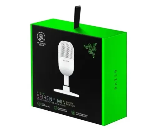 Mikrofon Razer Seiren V3 Mini White Przewodowy Pojemnościowy Biały