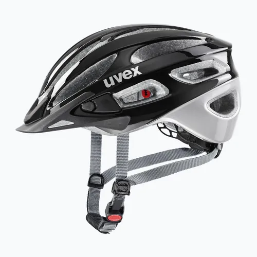 Kask rowerowy UVEX True black/silver