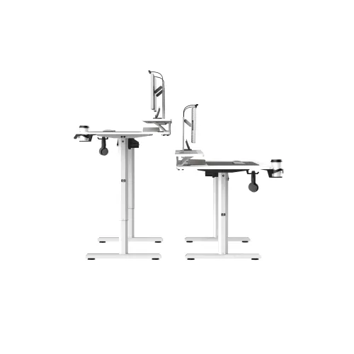 Biurko Ultradesk HIGHLANDER XXL 160cm Regulacja wysokości Biały