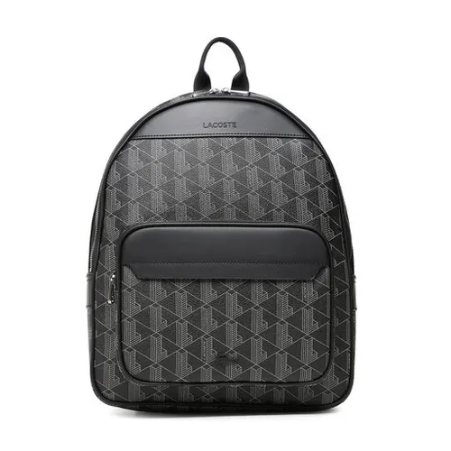 Lacoste Nh3649lx Monogram Noir Gris H45 Rucsac