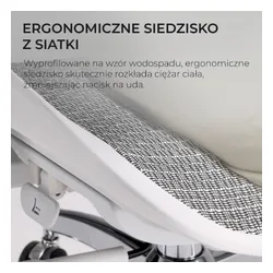 Fotel SIHOO Doro S100 Biały