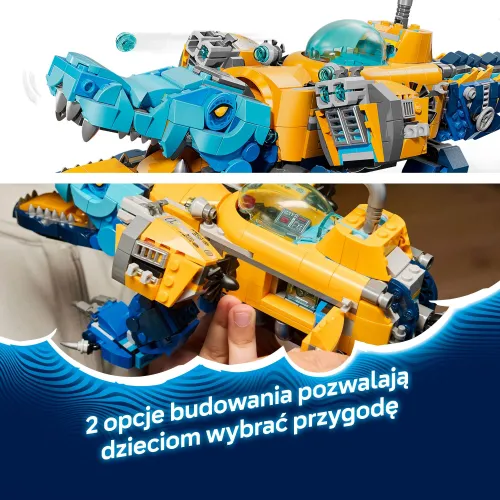 LEGO 71512 DREAMZzz Krokodylołódź podwodna
