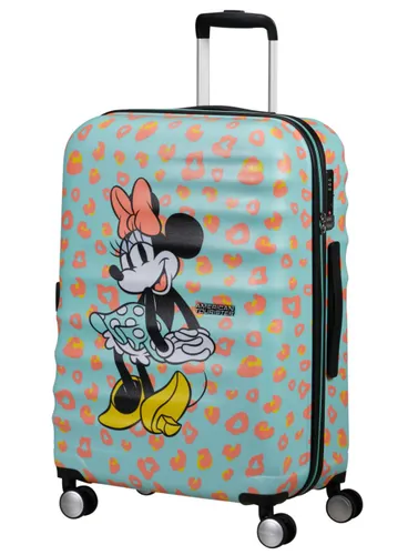 Чемодан American Tourister Wavebreaker Disney среднего размера - Minnie pastel dot