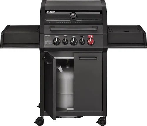 Grill gazowy ENDERS Monroe Pro 3 SIK Turbo Shadow 838133 18.35 kW 62 x 43 cm