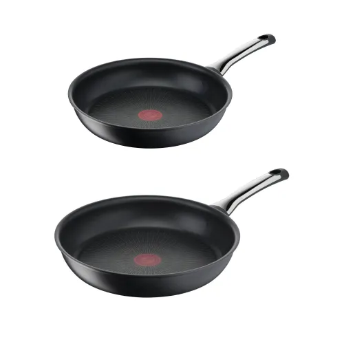 Patelnia TEFAL G2690472 Excellence 24 cm Beztłuszczowa + Patelnia TEFAL G2690672 Excellence 28 cm Beztłuszczowa