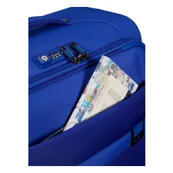 Большой расширяемый чемодан Samsonite Airea-nautical blue