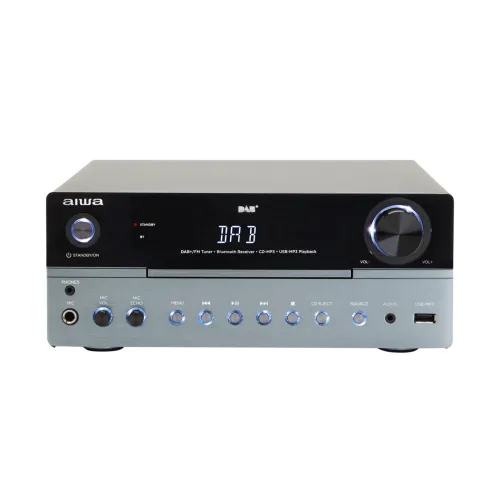 Wieża Aiwa MSBTU-700DAB 50W Bluetooth Radio FM, DAB Czarny