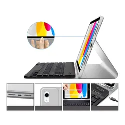 Etui na iPad TECH-PROTECT Sc Pen Szary Klawiatura