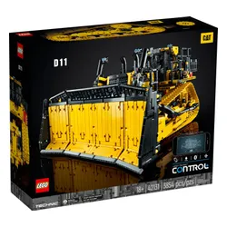 LEGO 42131 Technic - Sterowany przez aplikację buldożer Cat D11