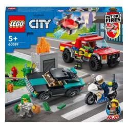 LEGO 60319 City Akcja strażacka i policyjny pościg