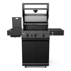 Grill gazowy KOLER Krone Compact Pro Czarny 15.8 kW 60 x 46 cm