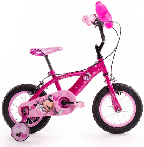 Rower dziecięcy HUFFY Disney Myszka Minnie 12 cali dla dziewczynki Różowy
