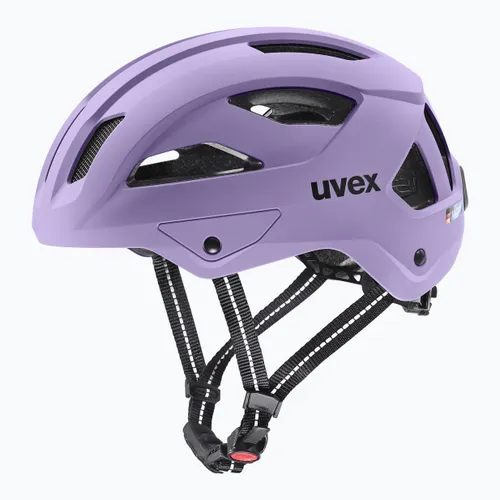 Kask rowerowy UVEX City Stride lilac matt