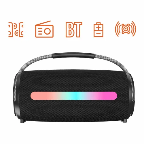 Głośnik Bluetooth Manta SPK140GO 20W Radio FM Czarny