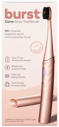 Szczoteczka soniczna BURST Curve Różowo-złoty