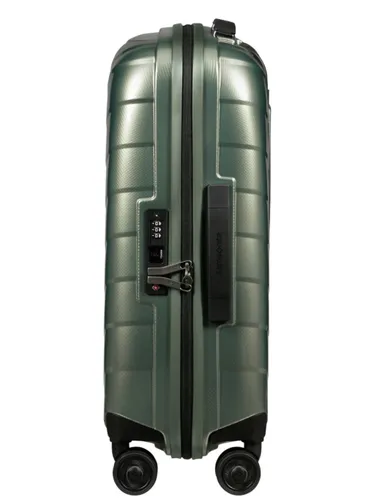 Маленький расширяемый чемодан Samsonite Attrix 55 см (20/23 см) - basil green