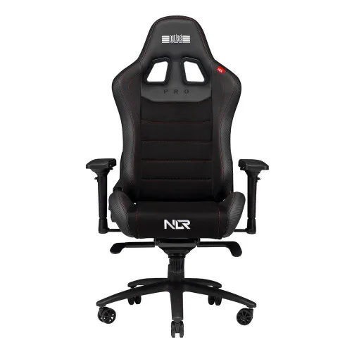 Fotel Next Level Racing NLR-G003 Pro Gaming Chair Leather &a; Suede Edition Gamingowy do 140kg Skóra naturalna Czarny