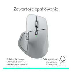 Myszka Logitech MX Master 4 dla Mac Szary