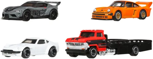 Zestaw pojazdów Hot Wheels Premium JBM05 (4 szt.)