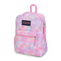 JanSport Cross Town Kız Sırt Çantası-neon papatya