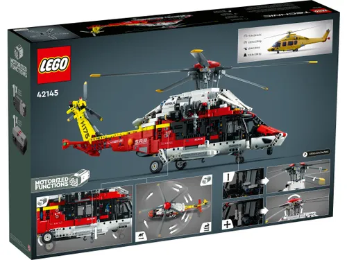 Конструктор Lego 42145 Technic - Спасательный вертолёт Airbus H175