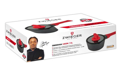 Rondel Zwieger Obsidian Indukcja Aluminium 1l