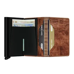 Mały portfel RFID Slimwallet Secrid Dutch Martin - whiskey