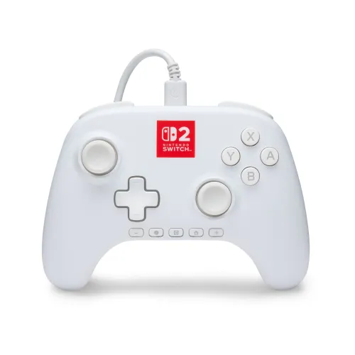 Pad PowerA Advantage Wired Controller Lumectra White do Nintendo Switch 2 Przewodowy
