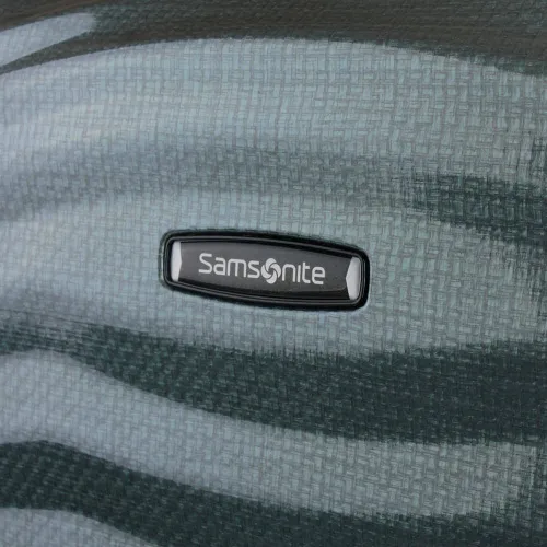 Средний чемодан Samsonite Lite-Shock - Metallic green