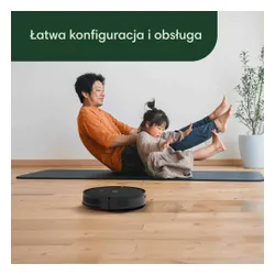 Robot sprzątający IROBOT Roomba Combo Essential Y011240 Czarny