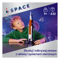 LEGO 42221 Technic Rakieta SLS NASA Artemis