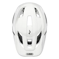 Kask rowerowy ABUS Cliffhanger Shiny Biały MTB (rozmiar S) MIPS