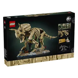 LEGO Jurassic World 77985 Szkielety dinozaurów: triceratops, zestaw klocków