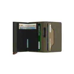 Portfel kieszonkowy RFID Secrid Bandwallet Liba - green / orange