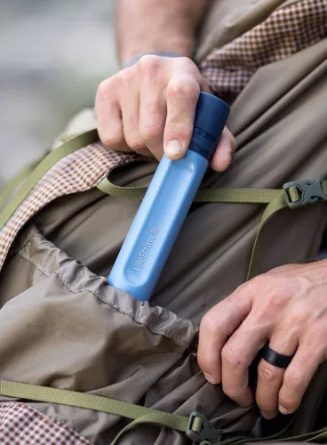 Filtr do wody słomka LifeStraw Peak Series - mountain blue