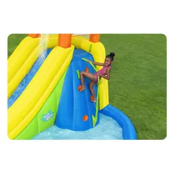 Dmuchany plac zabaw Bestway XXL dla dzieci zjeżdżalnia 435x286x267 cm