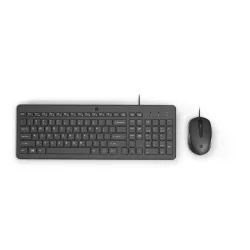 Zestaw klawiatura i mysz HP 150 Combo przewodowa czarna