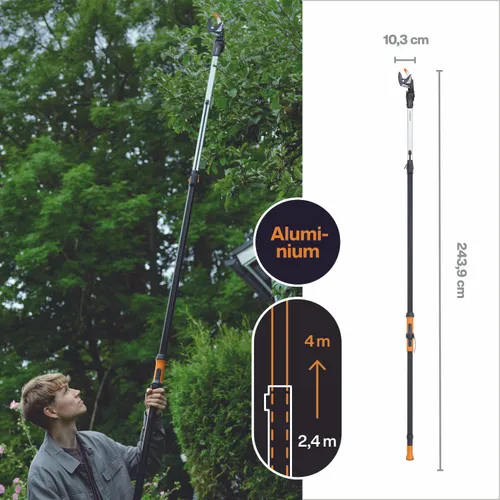 Sekator do gałęzi FISKARS Żyrafa X-Series DualAction 1080131 UPX96