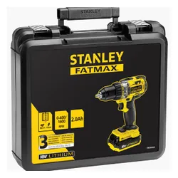 Stanley matkap tornavidası FMC600D2 18 V 2x2 Ah pil