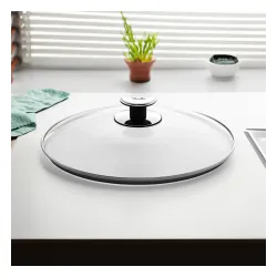 FISSLER 28 cm - pokrywka szklana