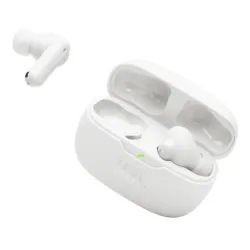 Słuchawki bezprzewodowe JBL Vibe Beam 2 Dokanałowe Bluetooth 5.3 Biały