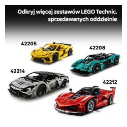 LEGO 42224 Technic Samochód Porsche 911 GT3 R Rexy AO Racing