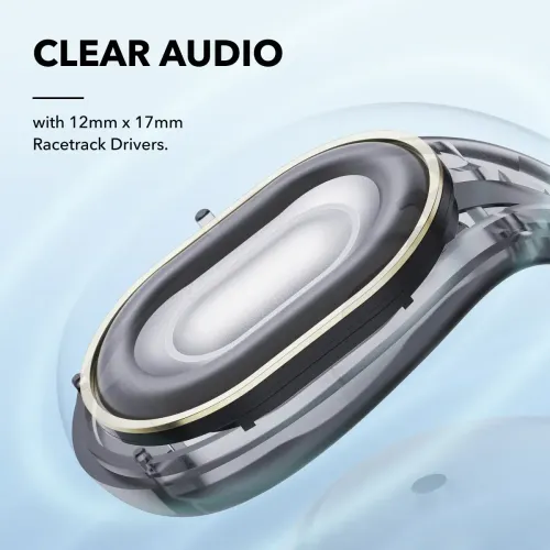 Słuchawki bezprzewodowe Soundcore C30i Douszne Bluetooth 5.3 Czarny