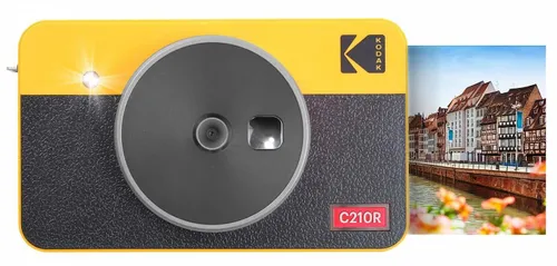 Aparat KODAK Mini Shot 2 Retro Żółty + Zestaw akcesoriów
