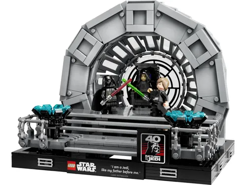 LEGO Star Wars 75352 diorama: İmparatorluk Taht Salonu