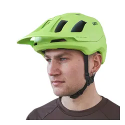 Kask rowerowy POC Axion fluorescent yellow/green matt