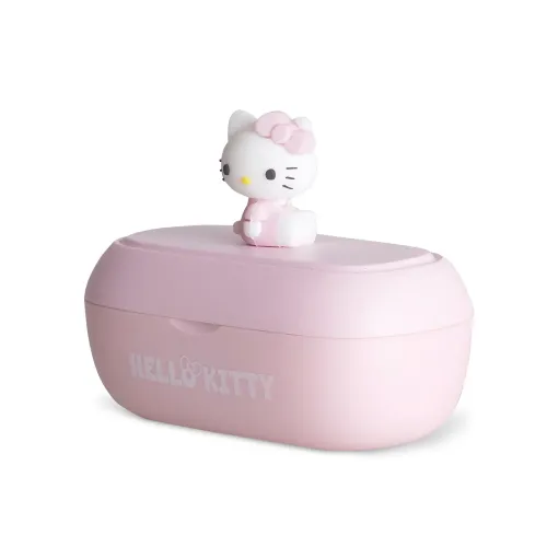 Słuchawki bezprzewodowe OTL Technologies Hello Kitty 3D Character Collectible TWS Earphones Dokanałowe Bluetooth 5.3 Różowy