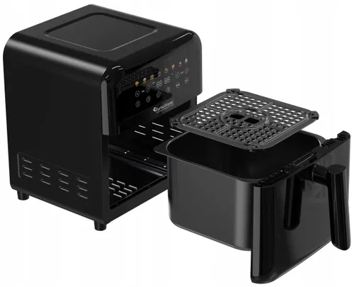 Air Fryer Frytkownica beztłuszczowa TURBOTRONIC TT-AF190 Czarny 6l 8 automatycznych programów