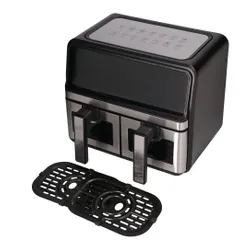 Air Fryer Frytkownica beztłuszczowa EXTRALINK SJ-900 9l z podwójnym koszem